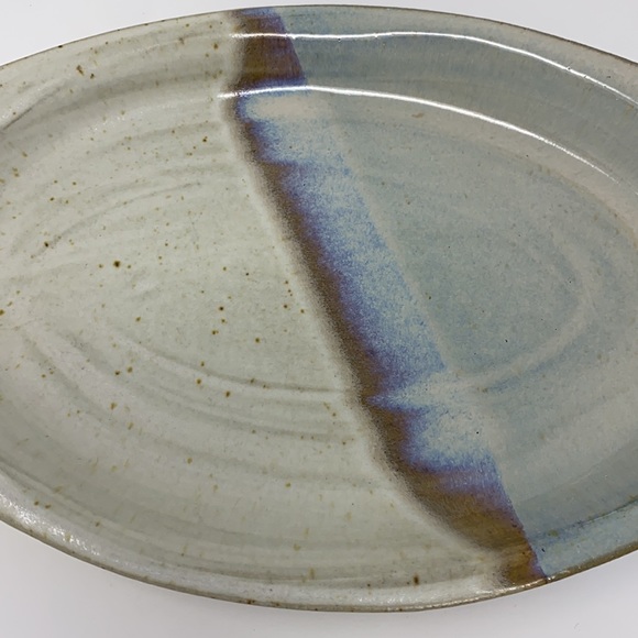 Artisan Pottery Serving Small Platter Plate - Picture 5 of 7